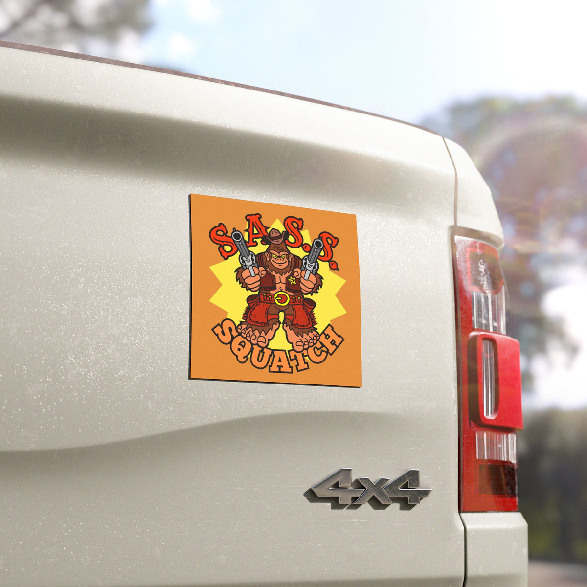 S.A.S.S. Squatch! Car Magnets