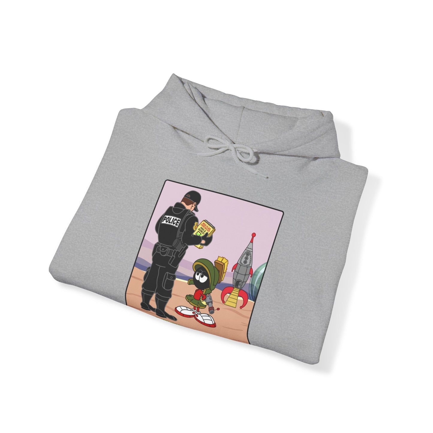 red Flagged & Green! Unisex Heavy Blend™ Hooded Sweatshirt