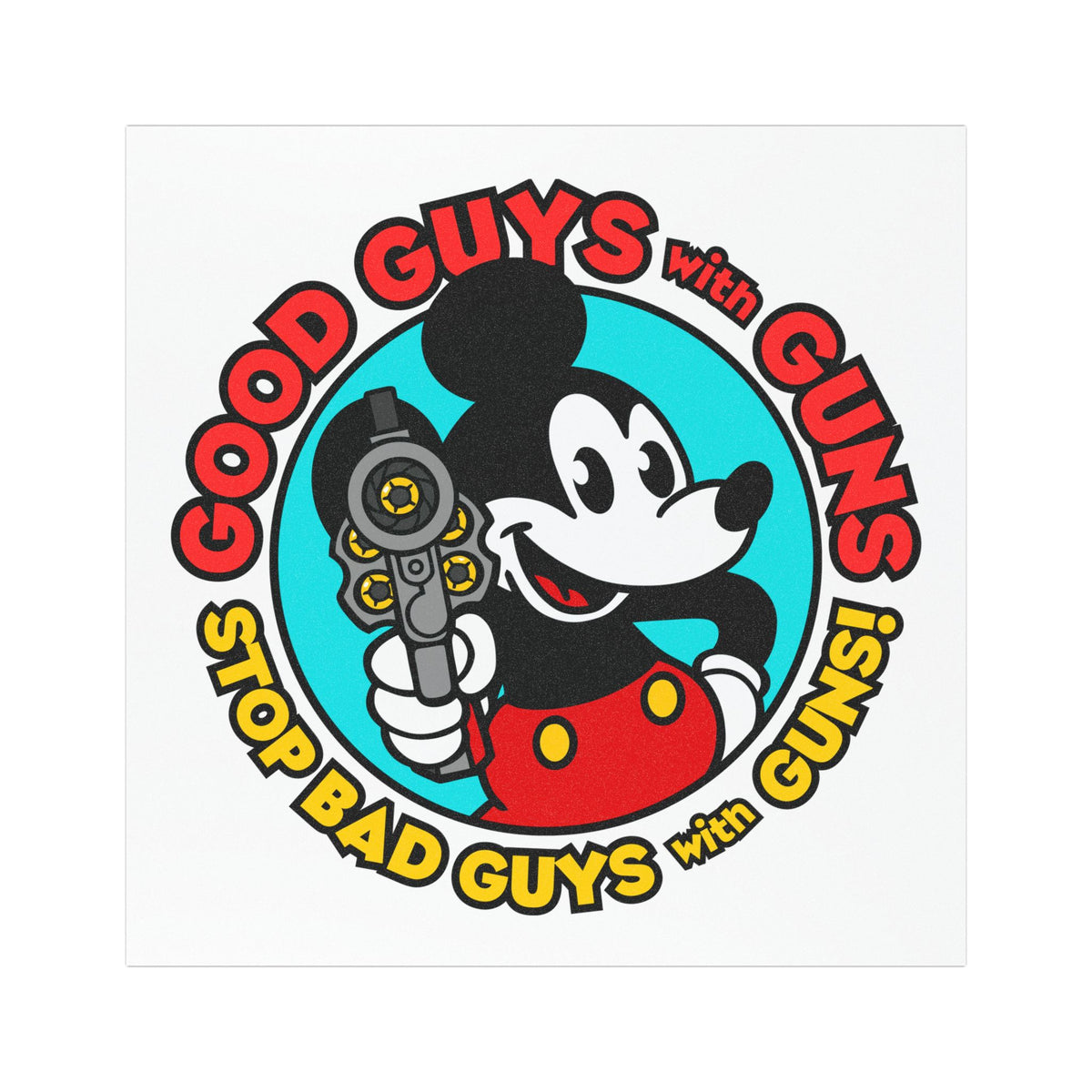 Good Guys with Guns! Car Magnets