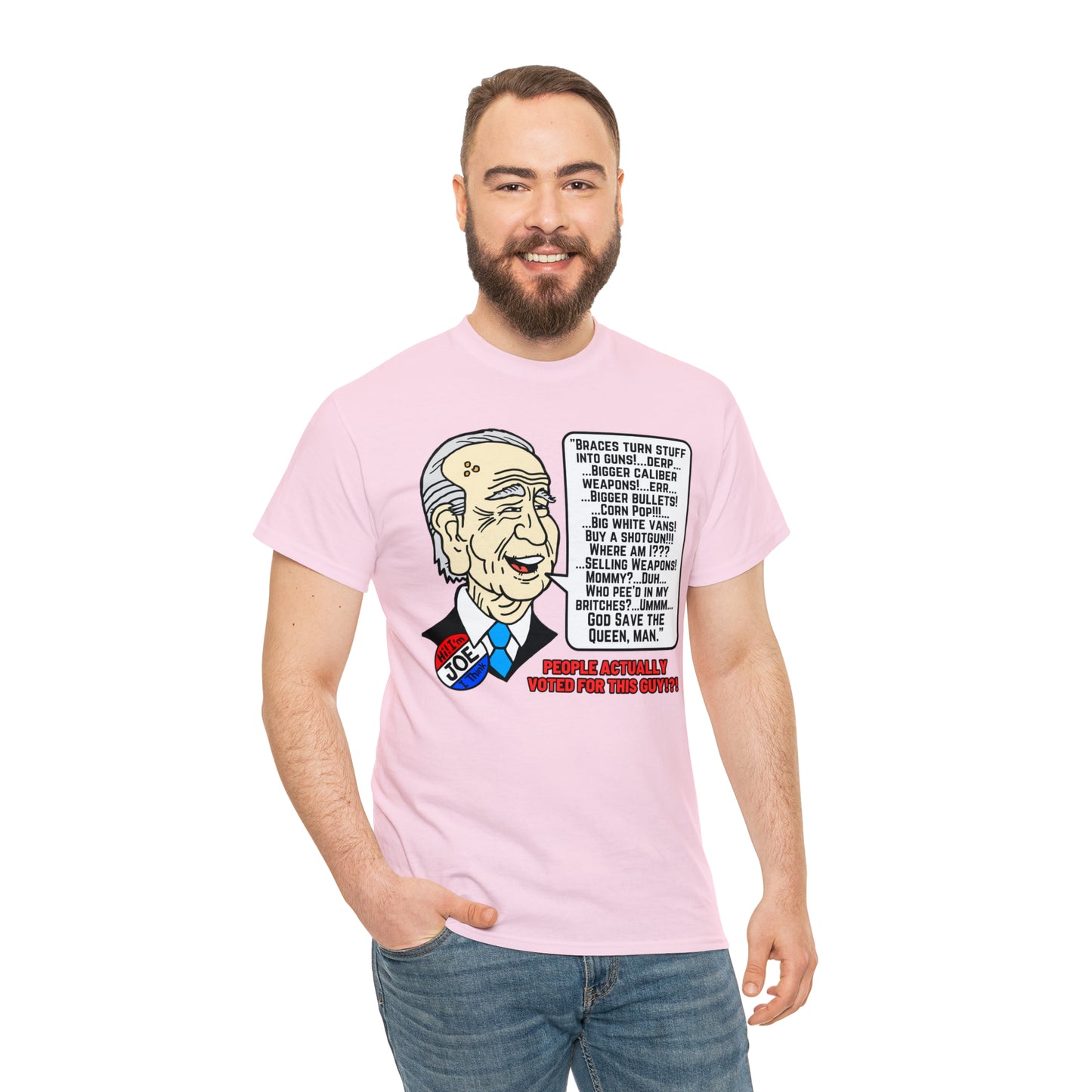 Biden Talk Unisex Heavy Cotton Tee