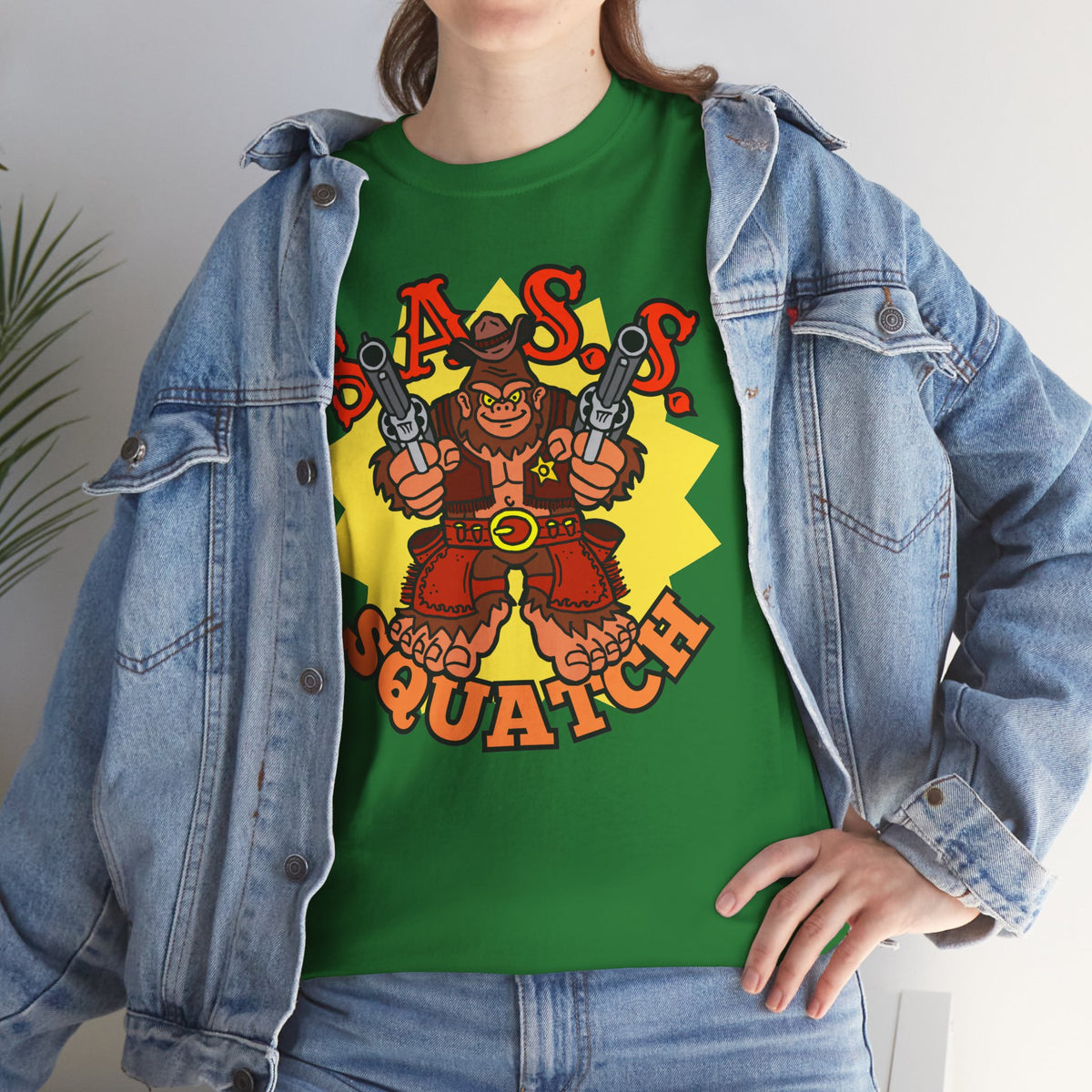 SASS-Squatch Unisex Heavy Cotton Tee