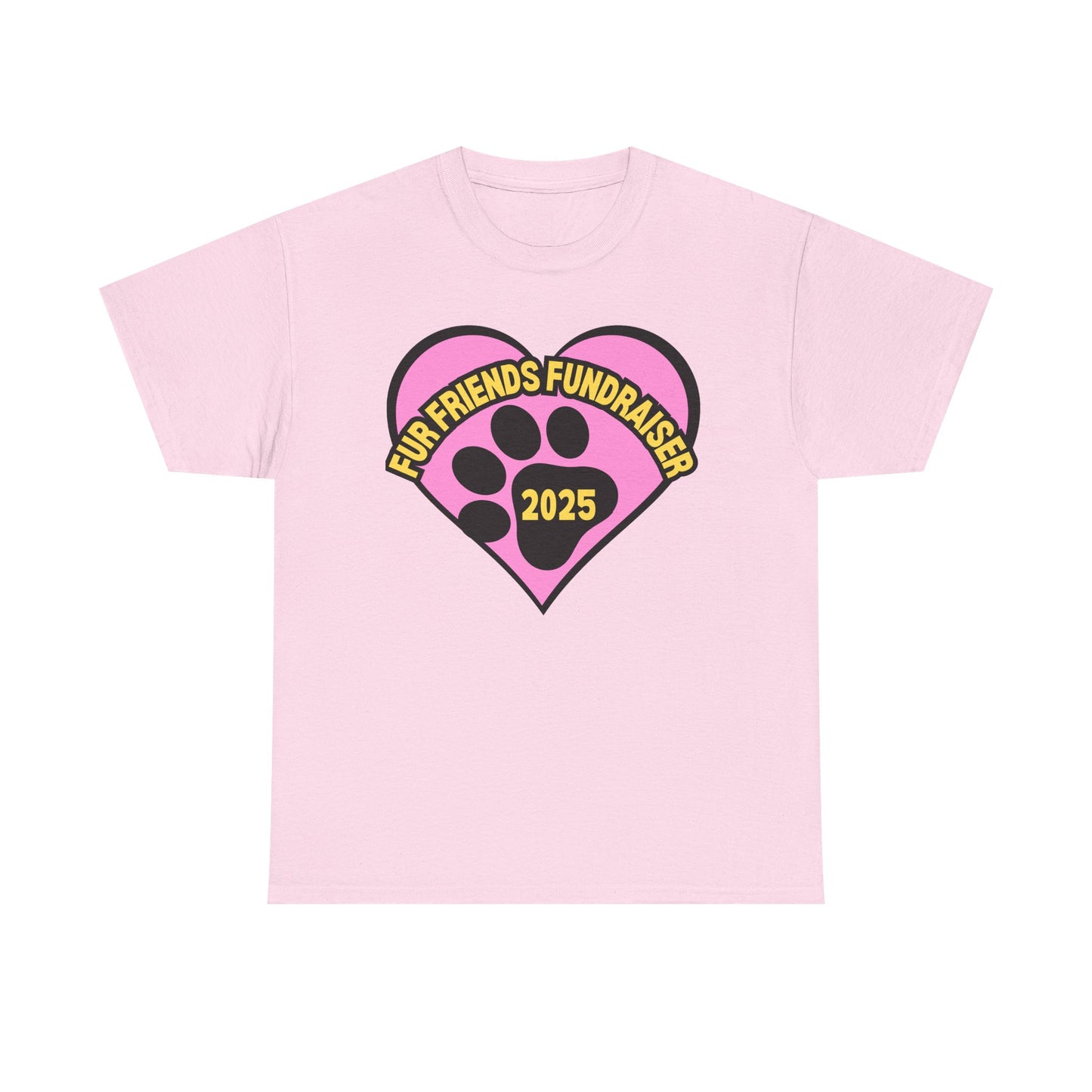 (FFF) Fur Friends Fundraiser '25 Unisex Heavy Cotton Tee
