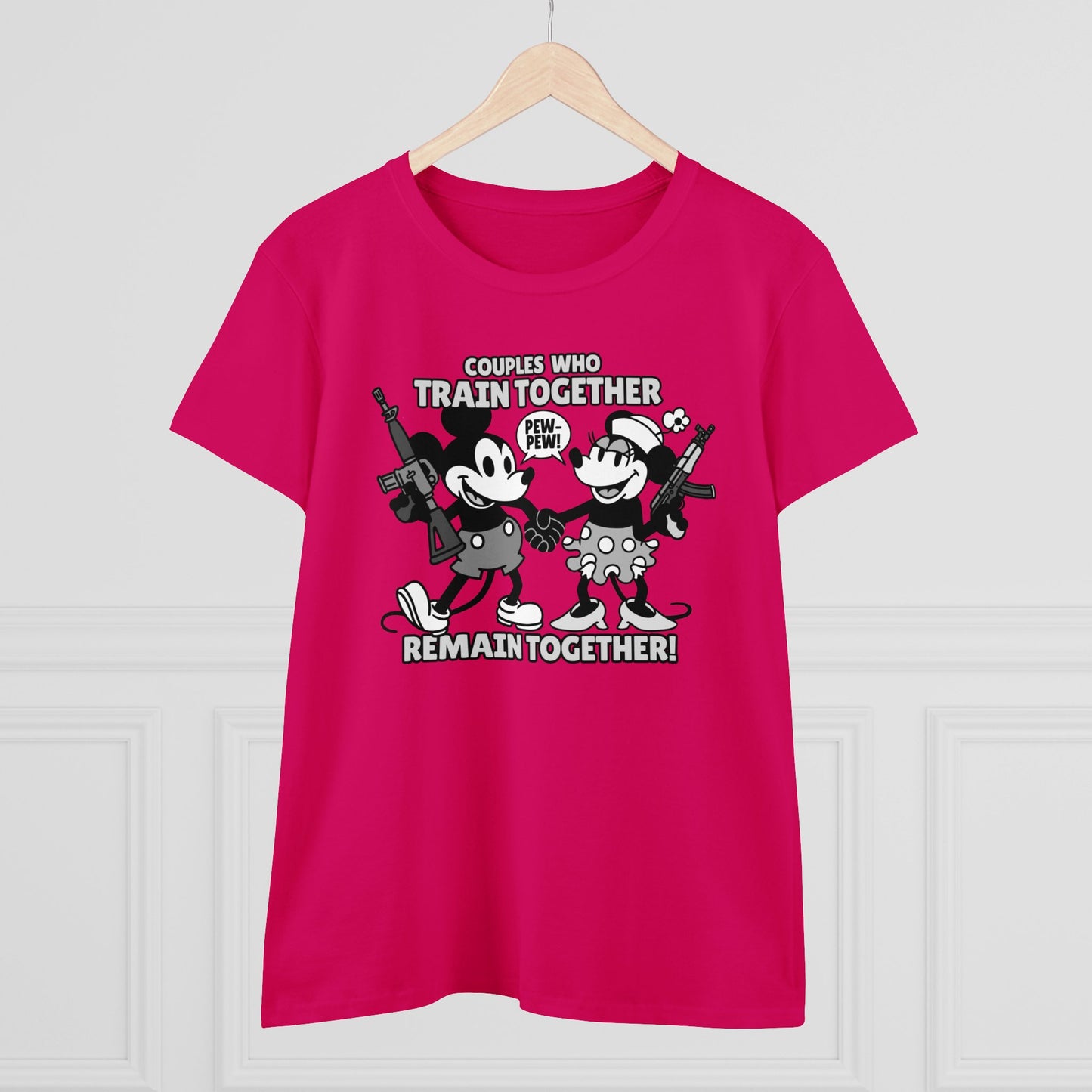 Couple's Therapy! Women's Midweight Cotton Tee