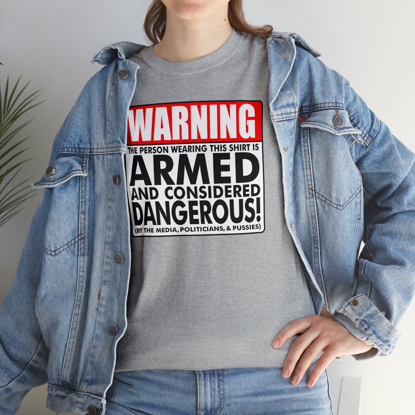 Armed & Dangerous? Unisex Heavy Cotton Tee