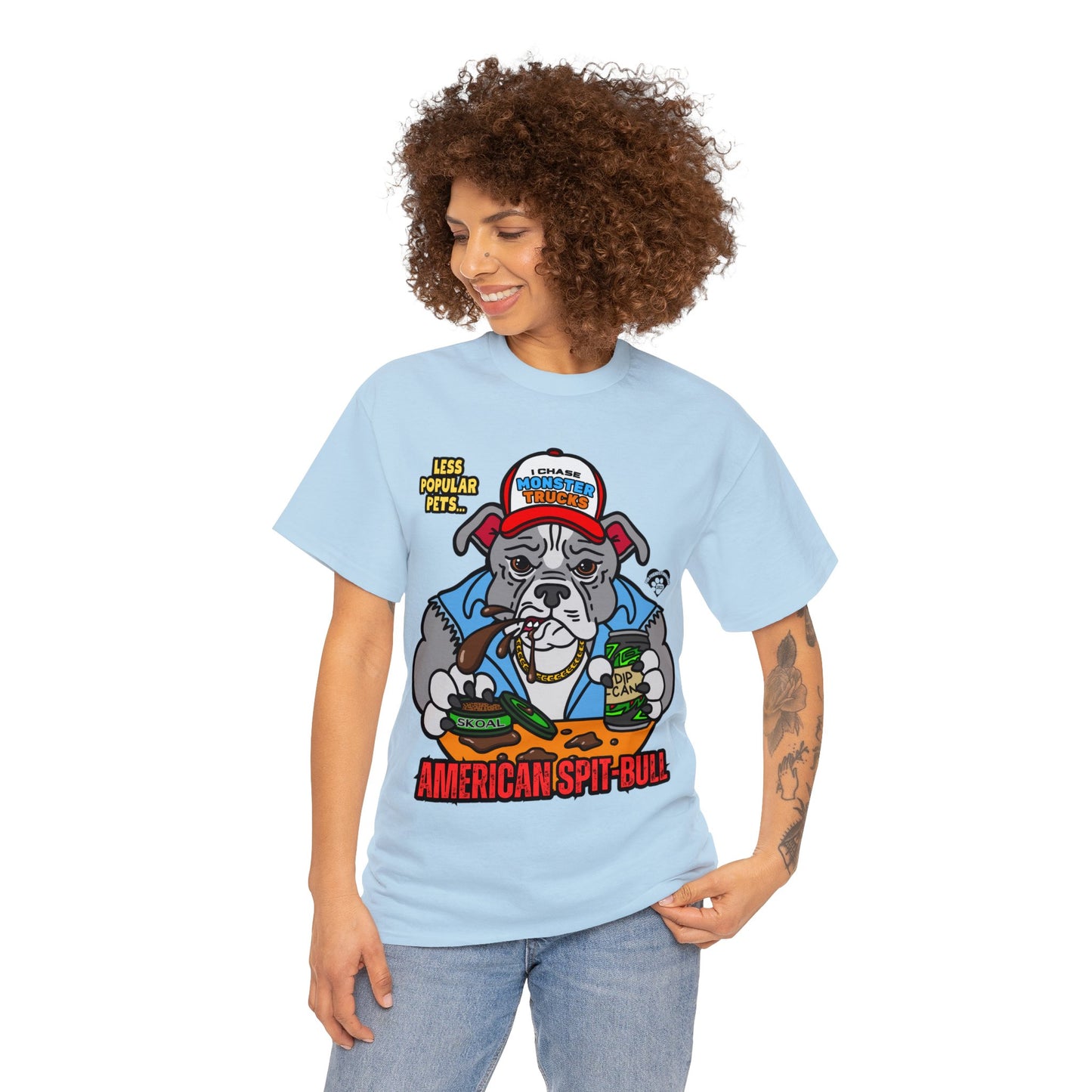 American Spit-Bull! Unisex Heavy Cotton Tee