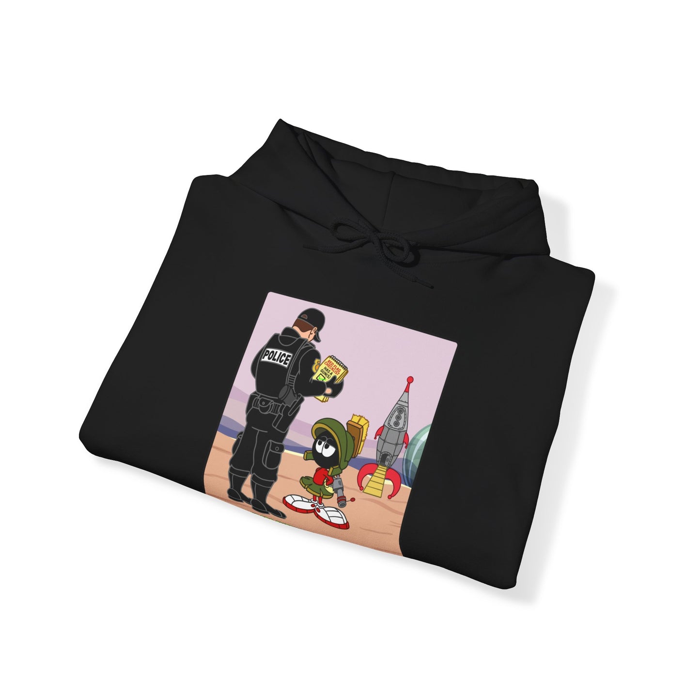 red Flagged & Green! Unisex Heavy Blend™ Hooded Sweatshirt