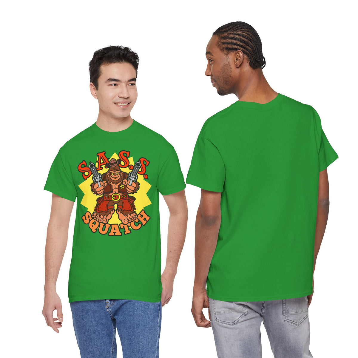 SASS-Squatch Unisex Heavy Cotton Tee