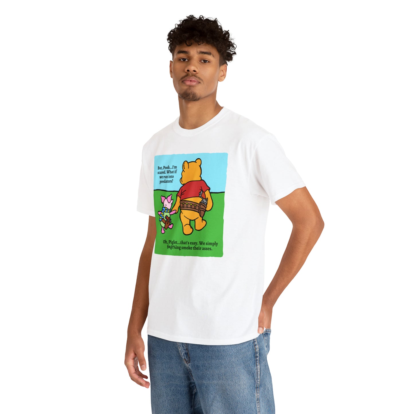 Pew & Piglet Unisex Heavy Cotton Tee