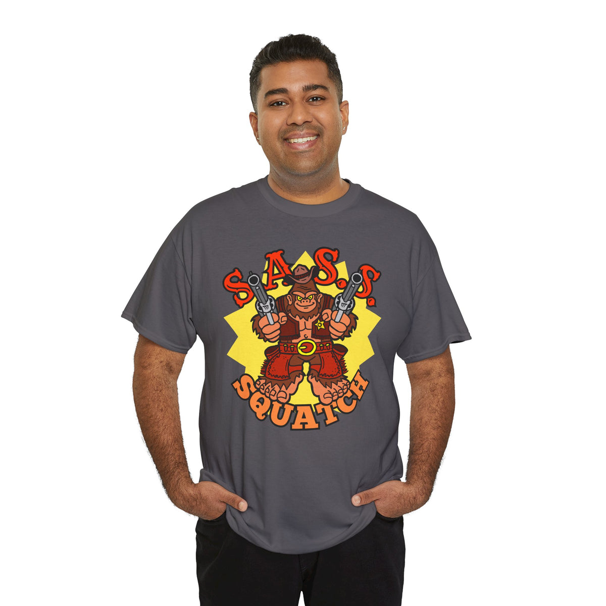 SASS-Squatch Unisex Heavy Cotton Tee