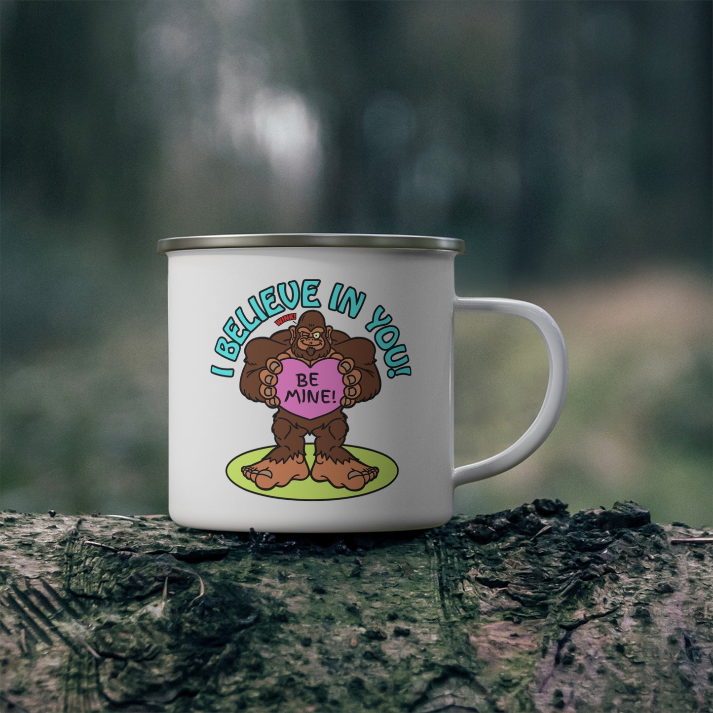 I Believe in You! Enamel Camping Mug