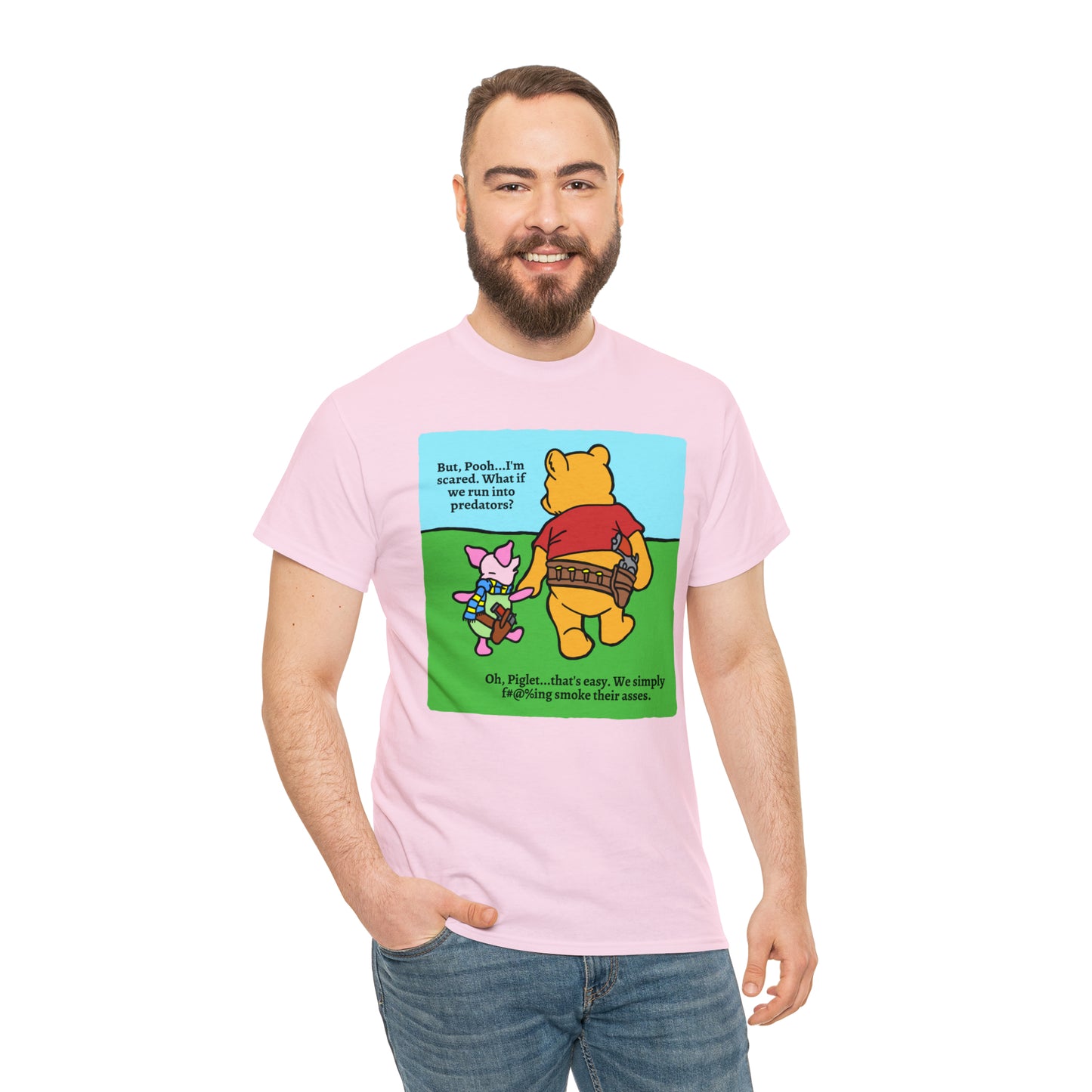 Pew & Piglet Unisex Heavy Cotton Tee