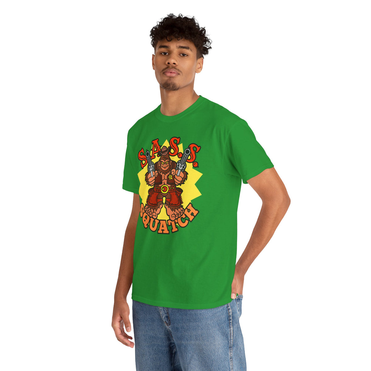 SASS-Squatch Unisex Heavy Cotton Tee