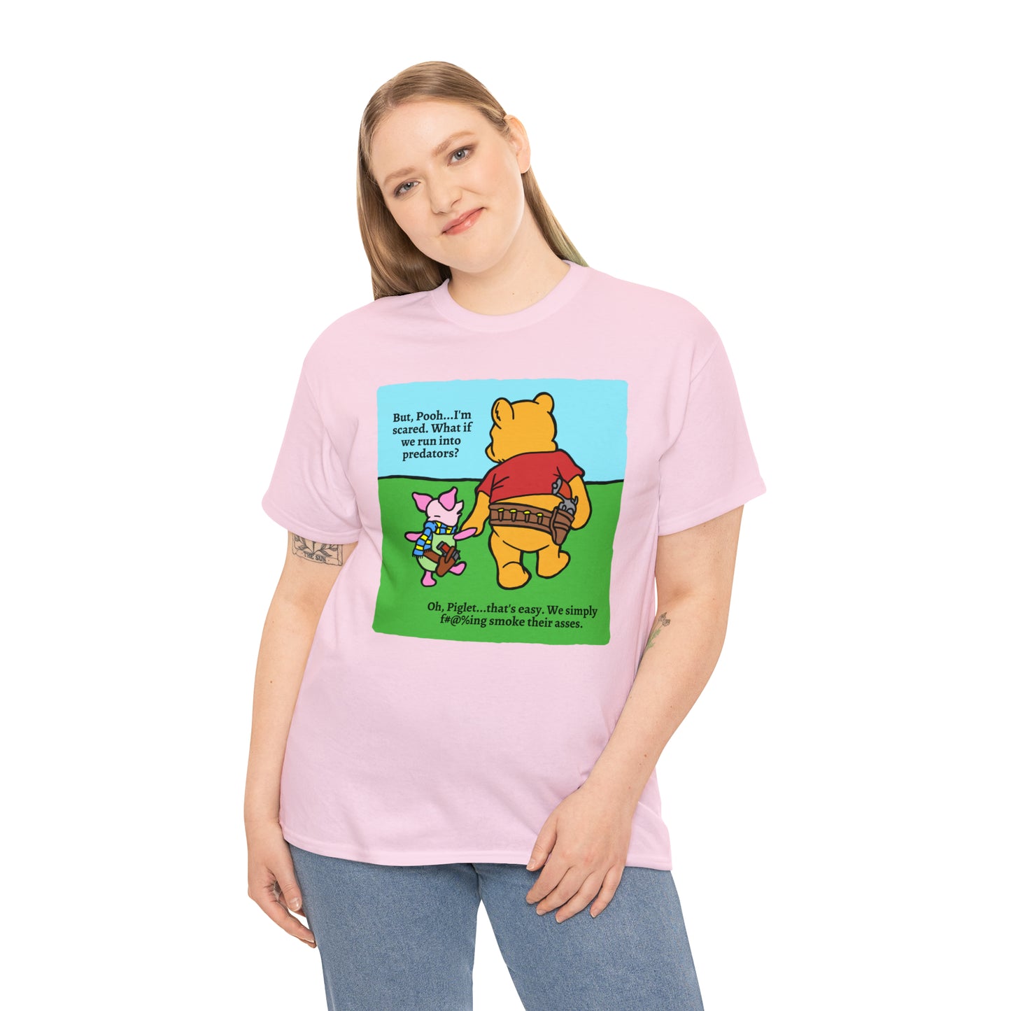 Pew & Piglet Unisex Heavy Cotton Tee