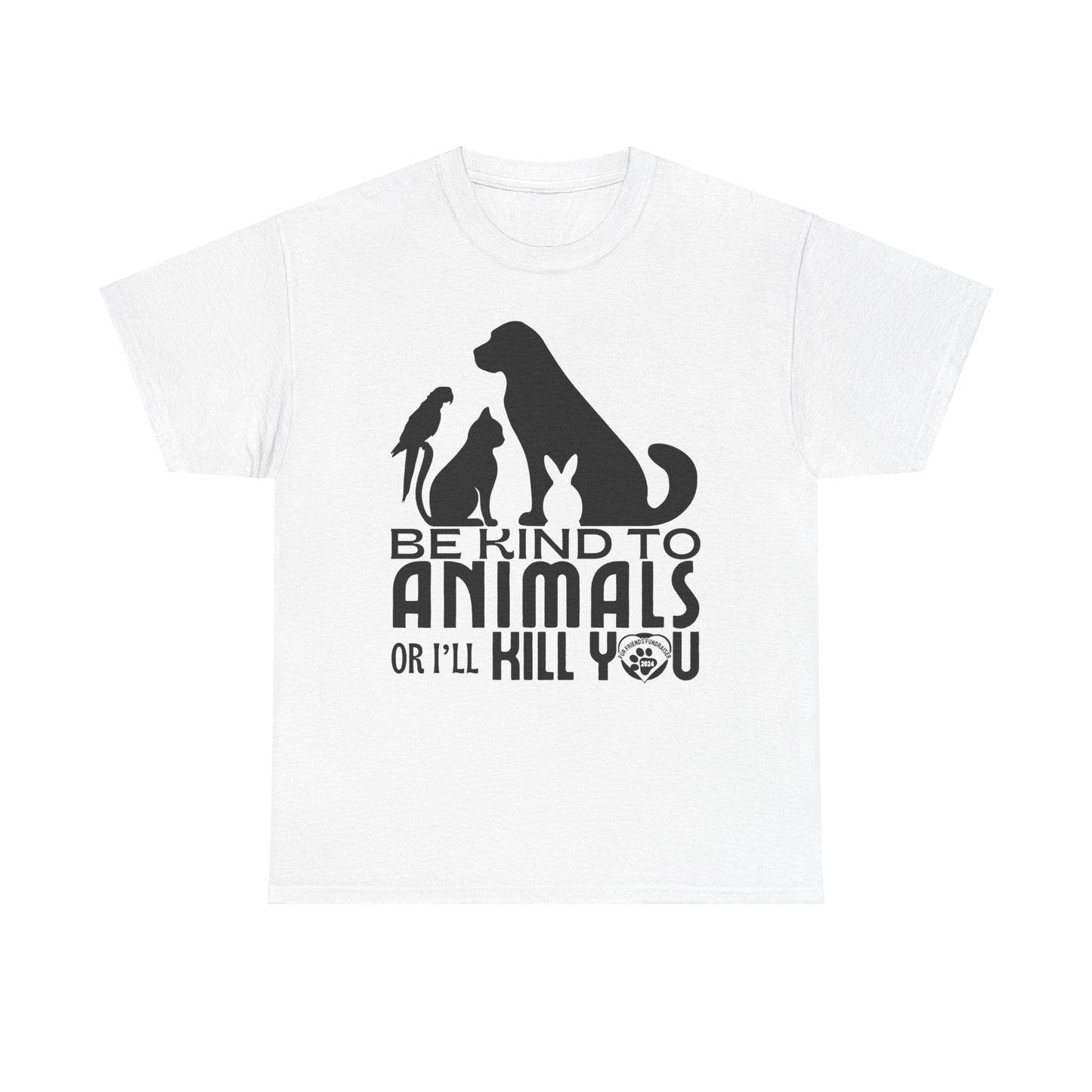 Be Kind (Save a Pet!) Unisex Heavy Cotton Tee