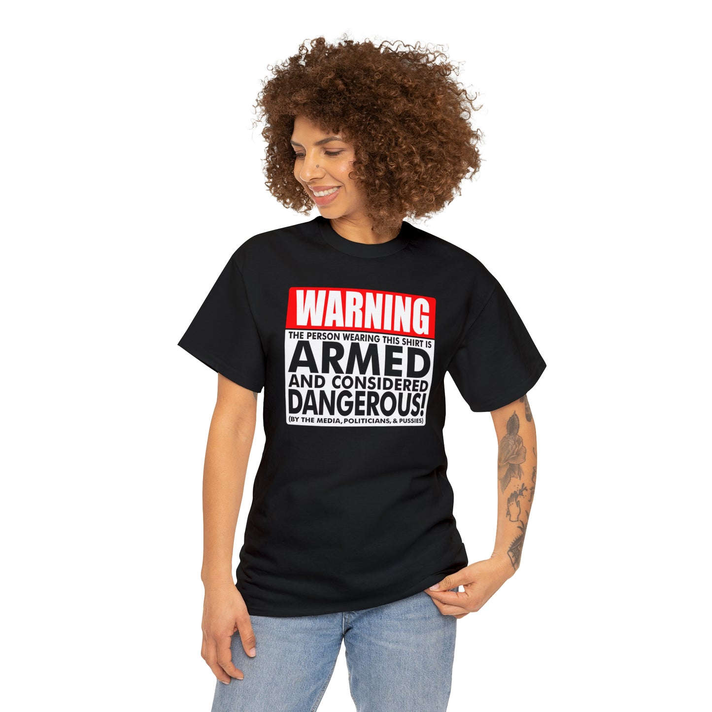 Armed & Dangerous? Unisex Heavy Cotton Tee