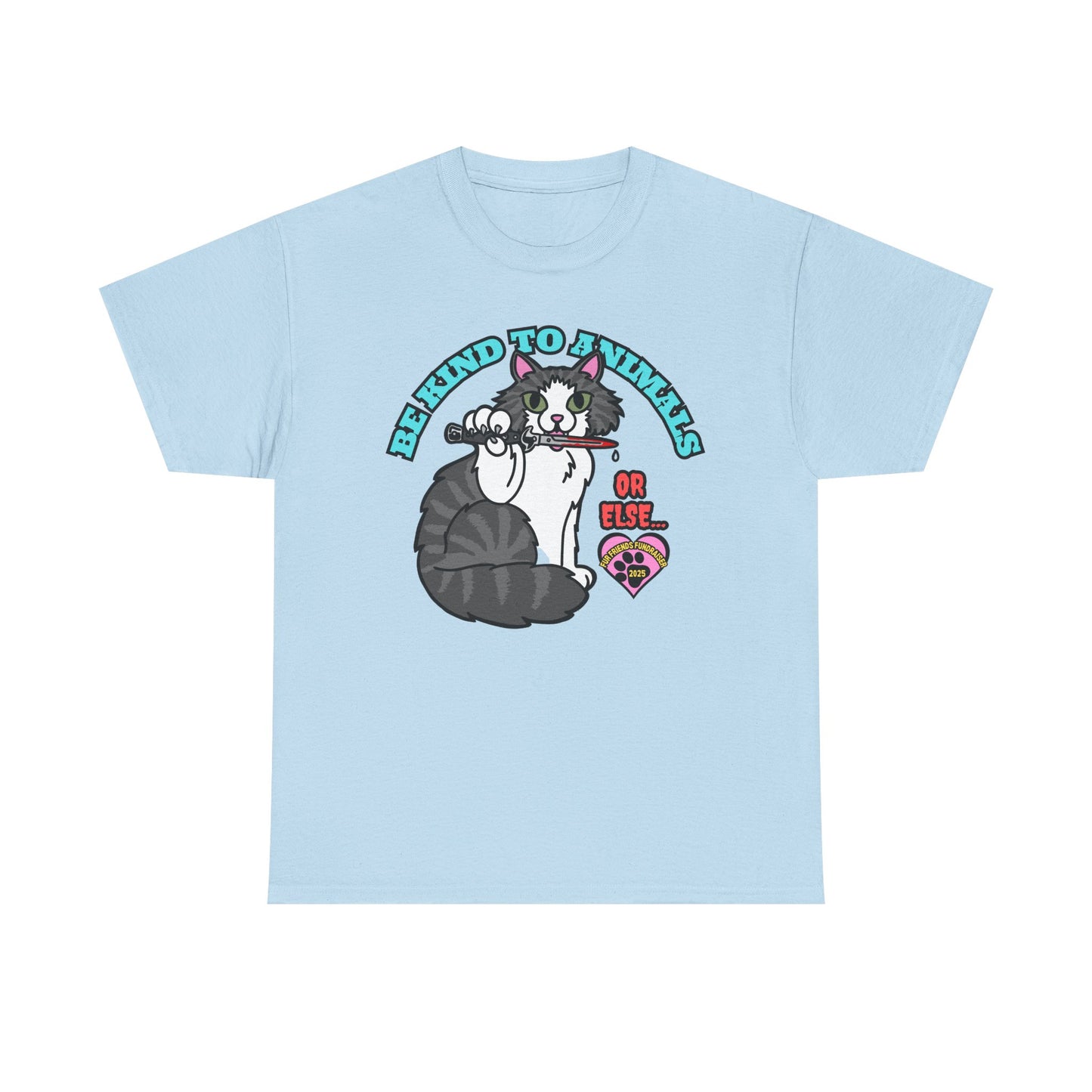 (FFF) Be Kind...or Else! Unisex Heavy Cotton Tee