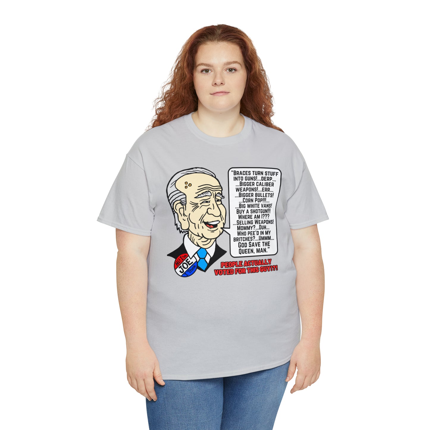 Biden Talk Unisex Heavy Cotton Tee