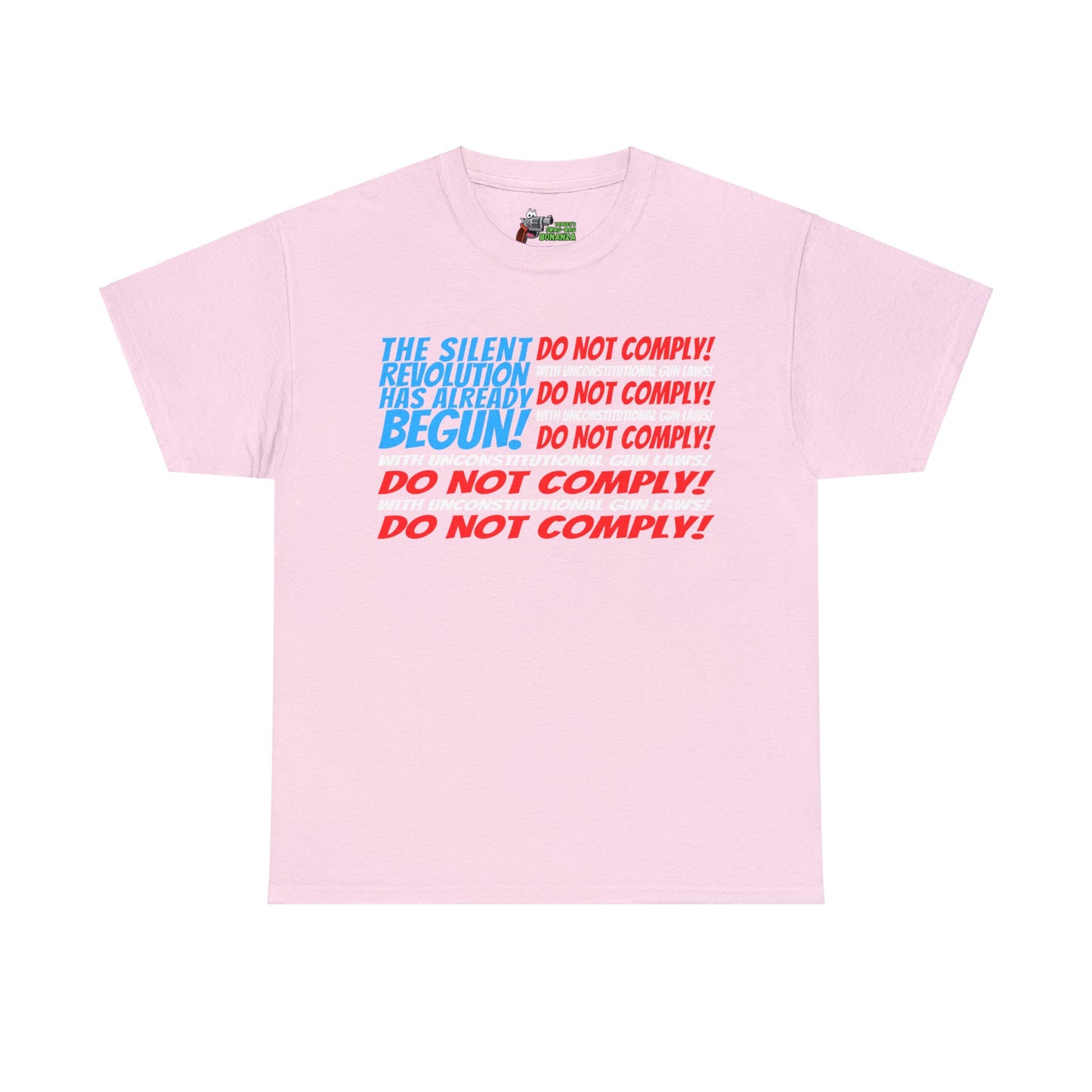 Silent Revolution! Unisex Heavy Cotton Tee