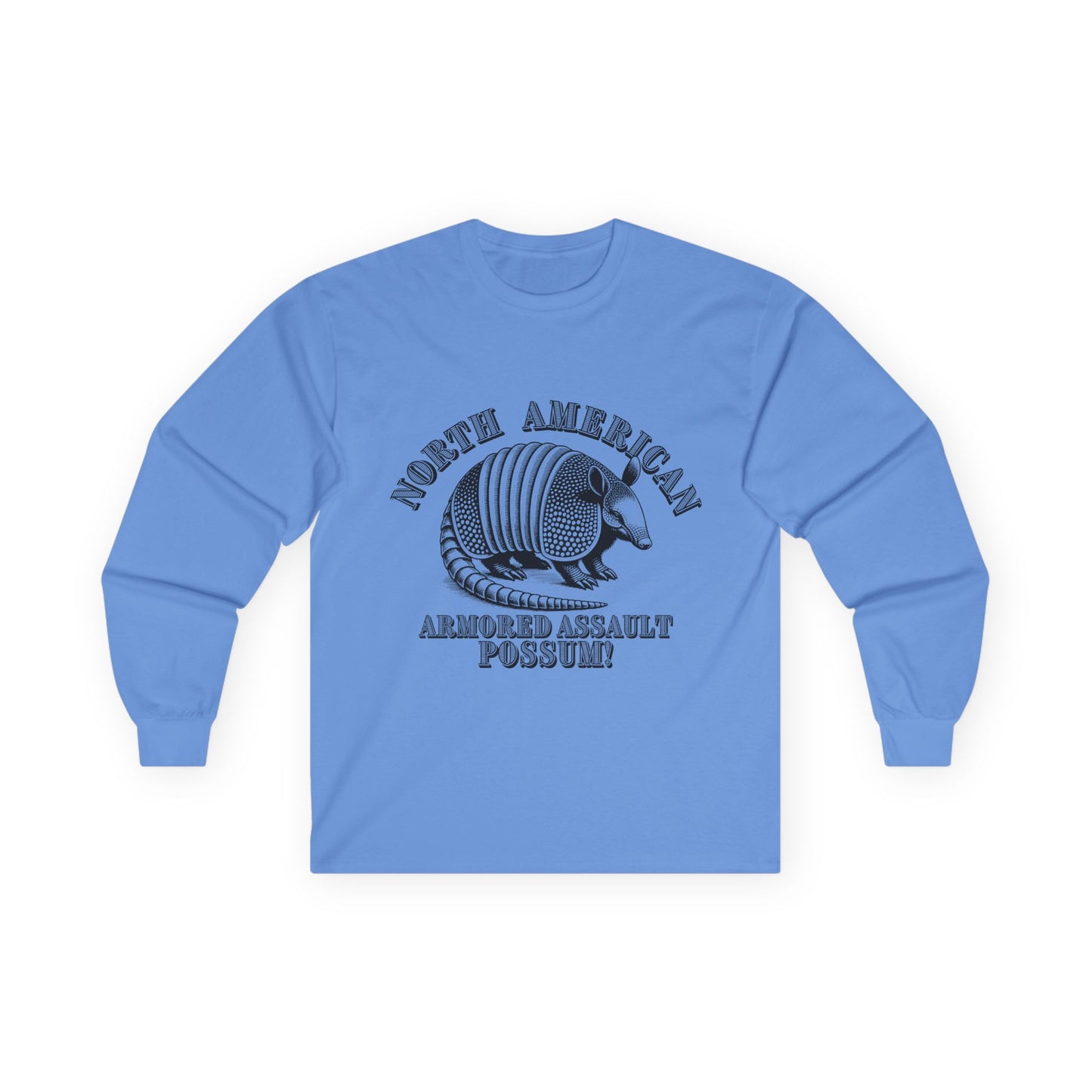 North American Armored Assault Possum! Unisex Ultra Cotton Long Sleeve Tee