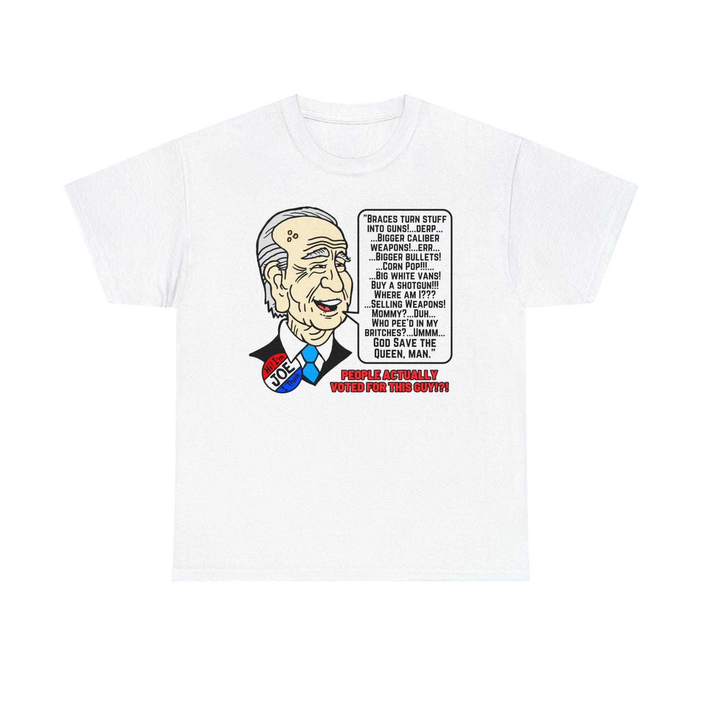 Biden Talk Unisex Heavy Cotton Tee