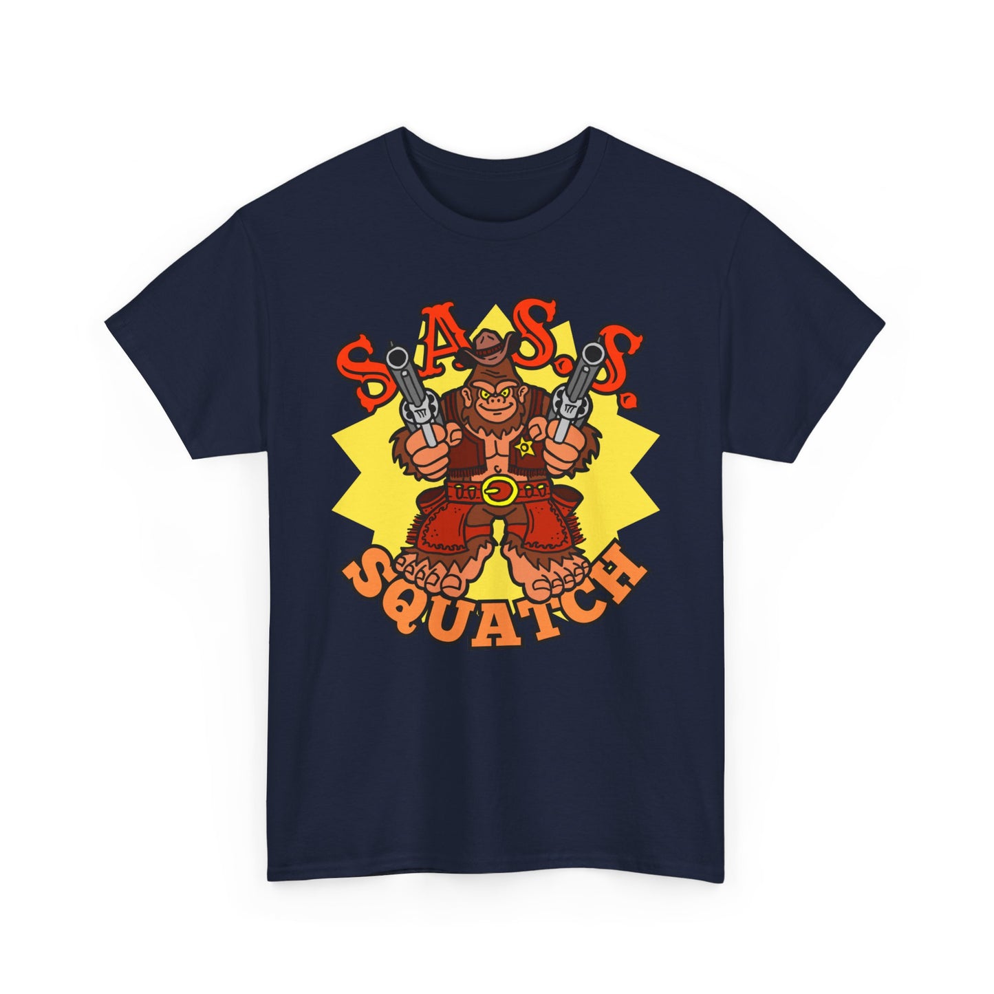 SASS-Squatch Unisex Heavy Cotton Tee
