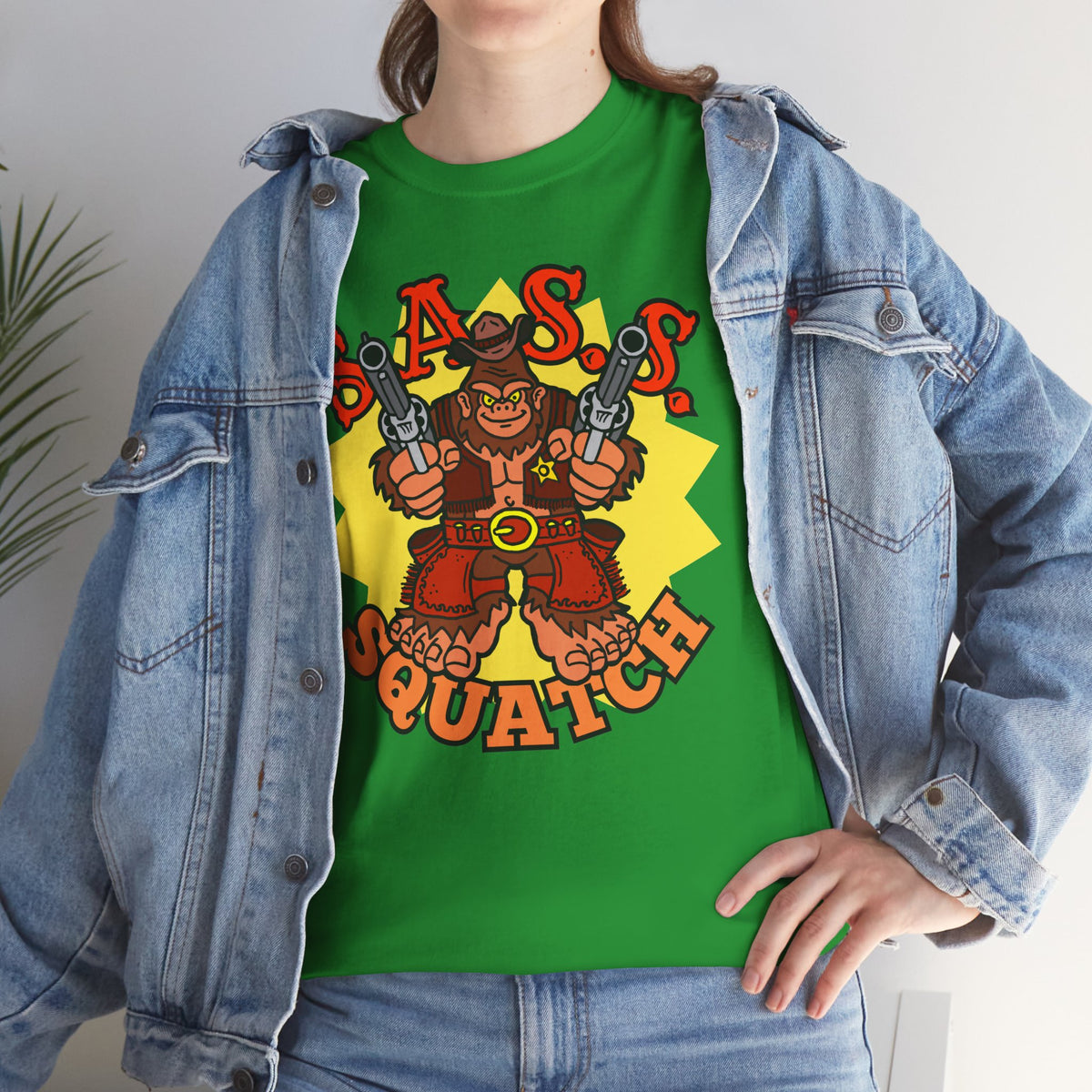 SASS-Squatch Unisex Heavy Cotton Tee
