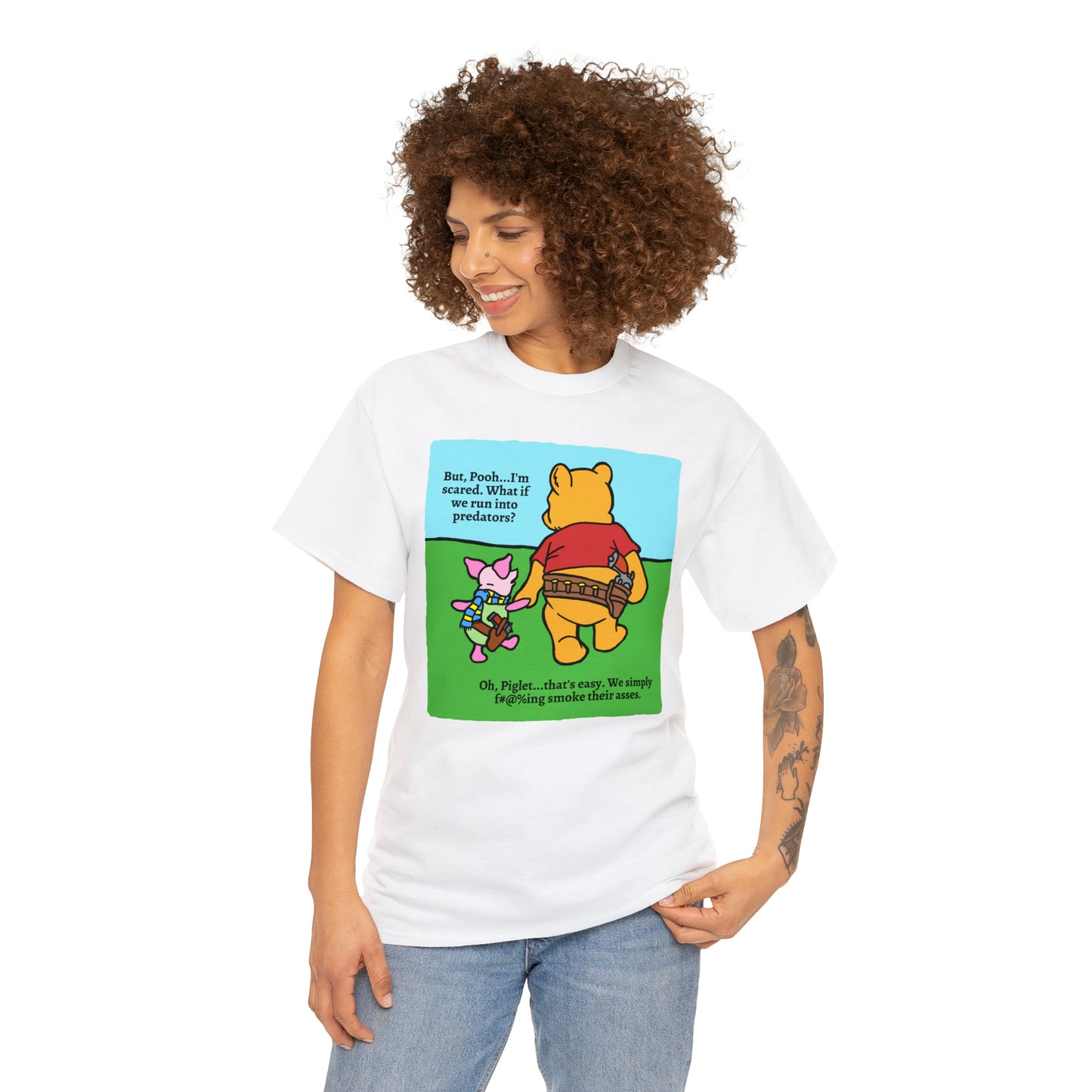 Pew & Piglet Unisex Heavy Cotton Tee