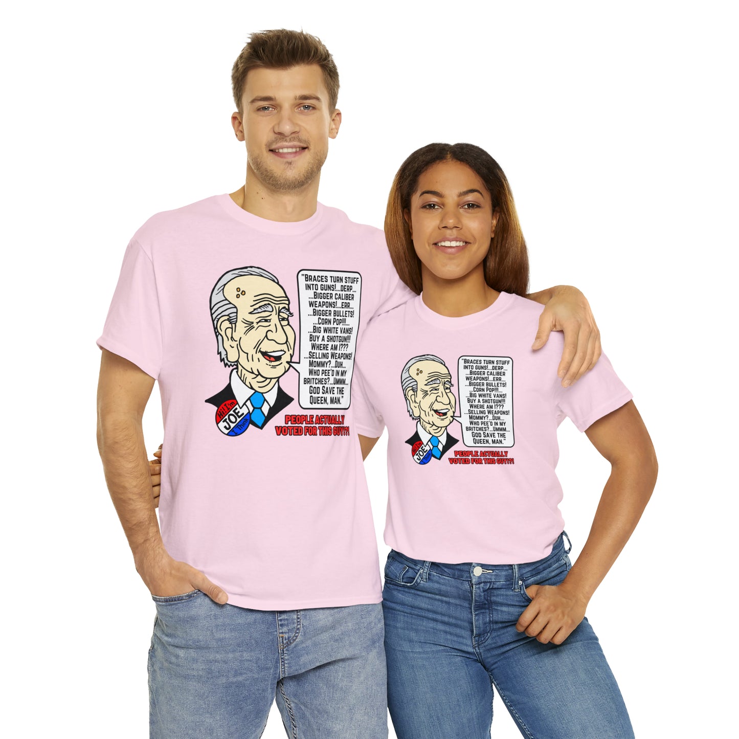 Biden Talk Unisex Heavy Cotton Tee