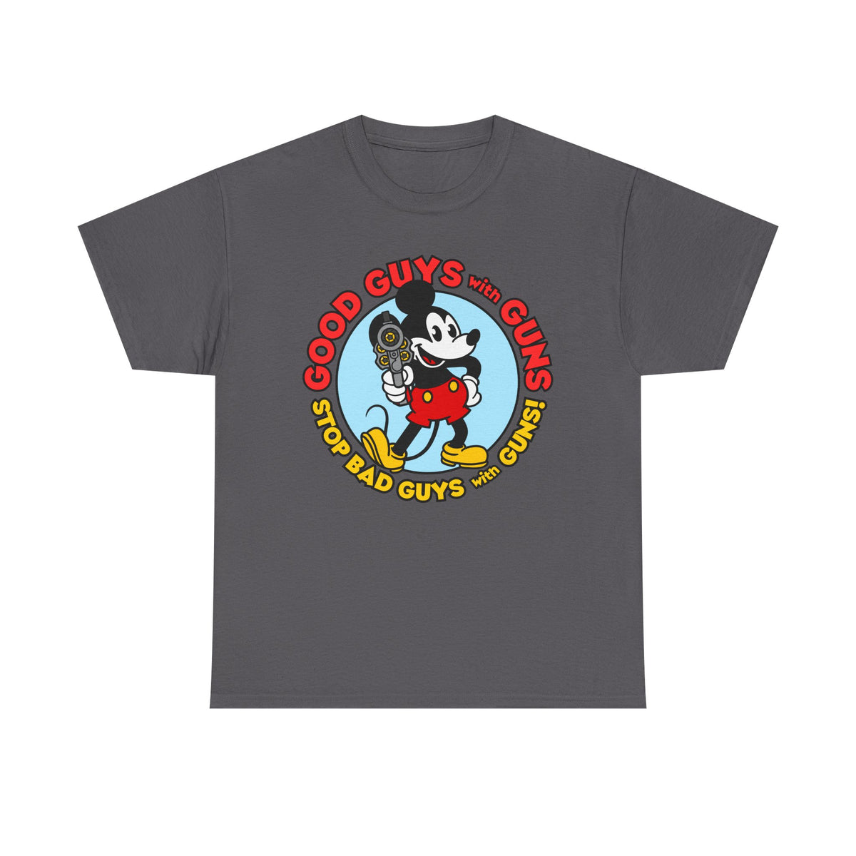 Good Guys with Guns! (V2) Unisex Heavy Cotton Tee