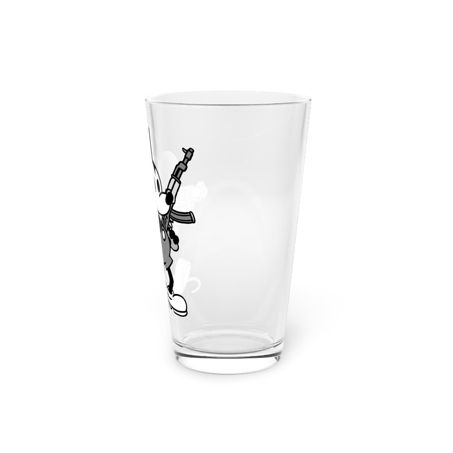 Mouse Guns! Pint Glass, 16oz