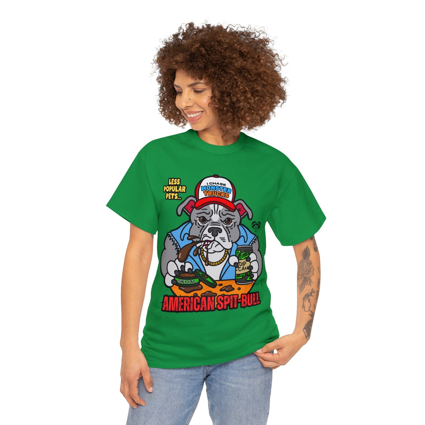 American Spit-Bull! Unisex Heavy Cotton Tee