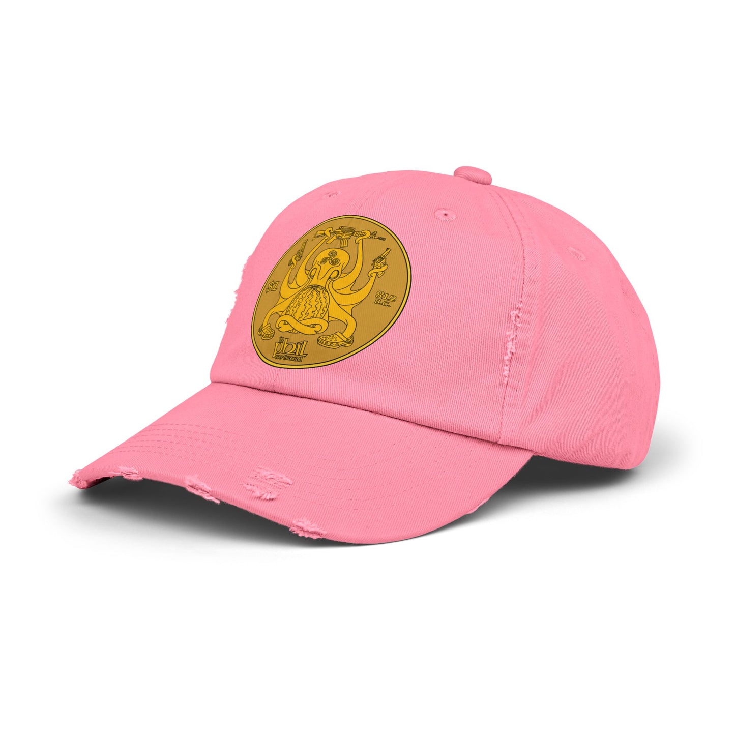 In Phil We Trust! Unisex Distressed Cap
