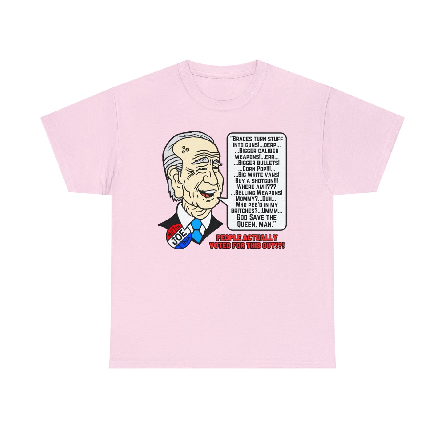 Biden Talk Unisex Heavy Cotton Tee