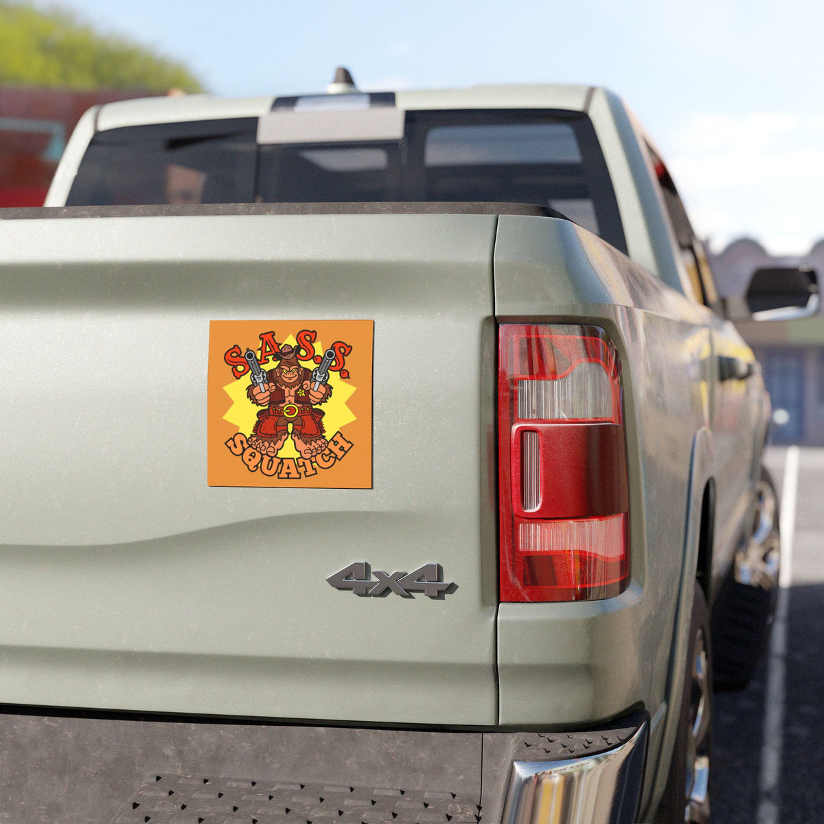 S.A.S.S. Squatch! Car Magnets