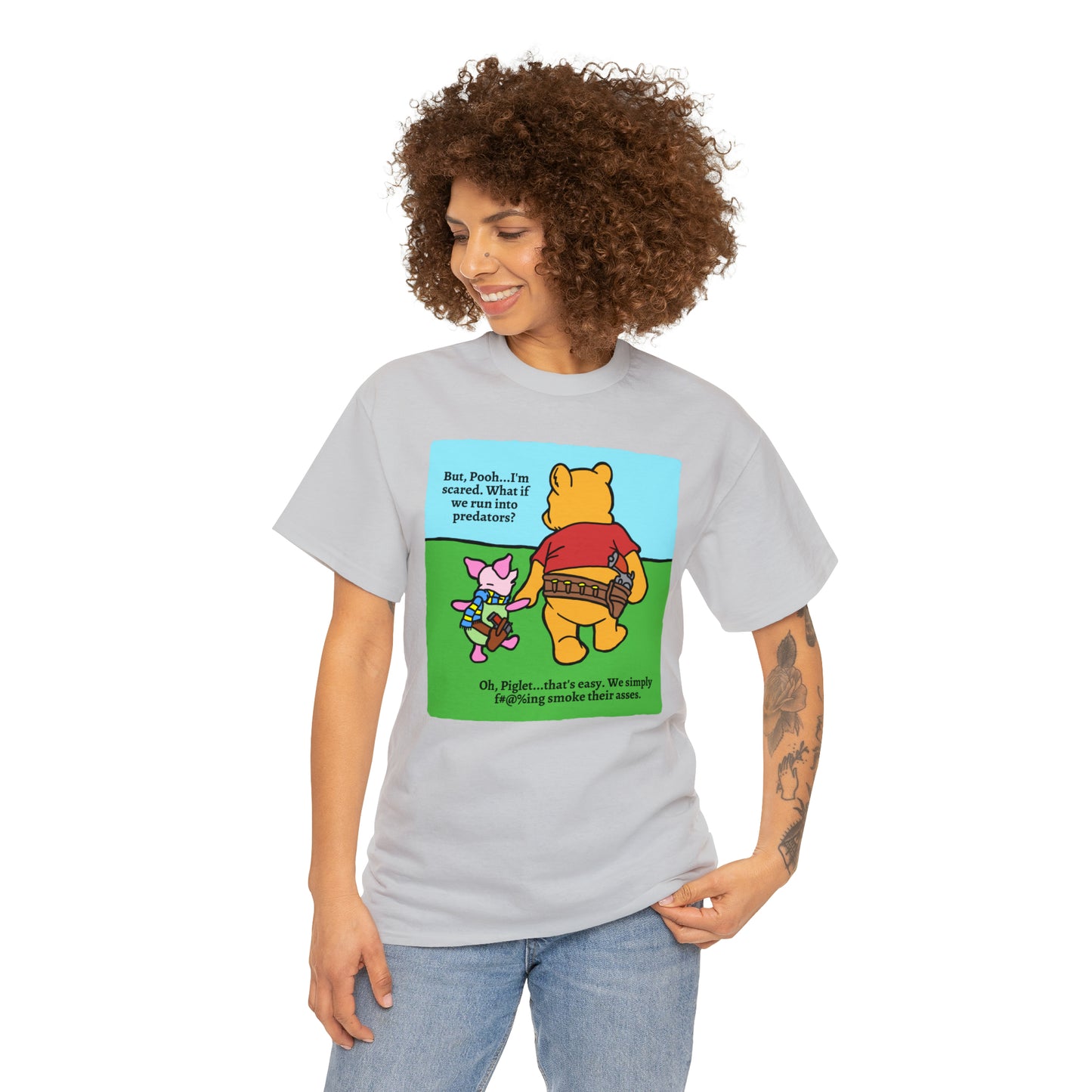 Pew & Piglet Unisex Heavy Cotton Tee