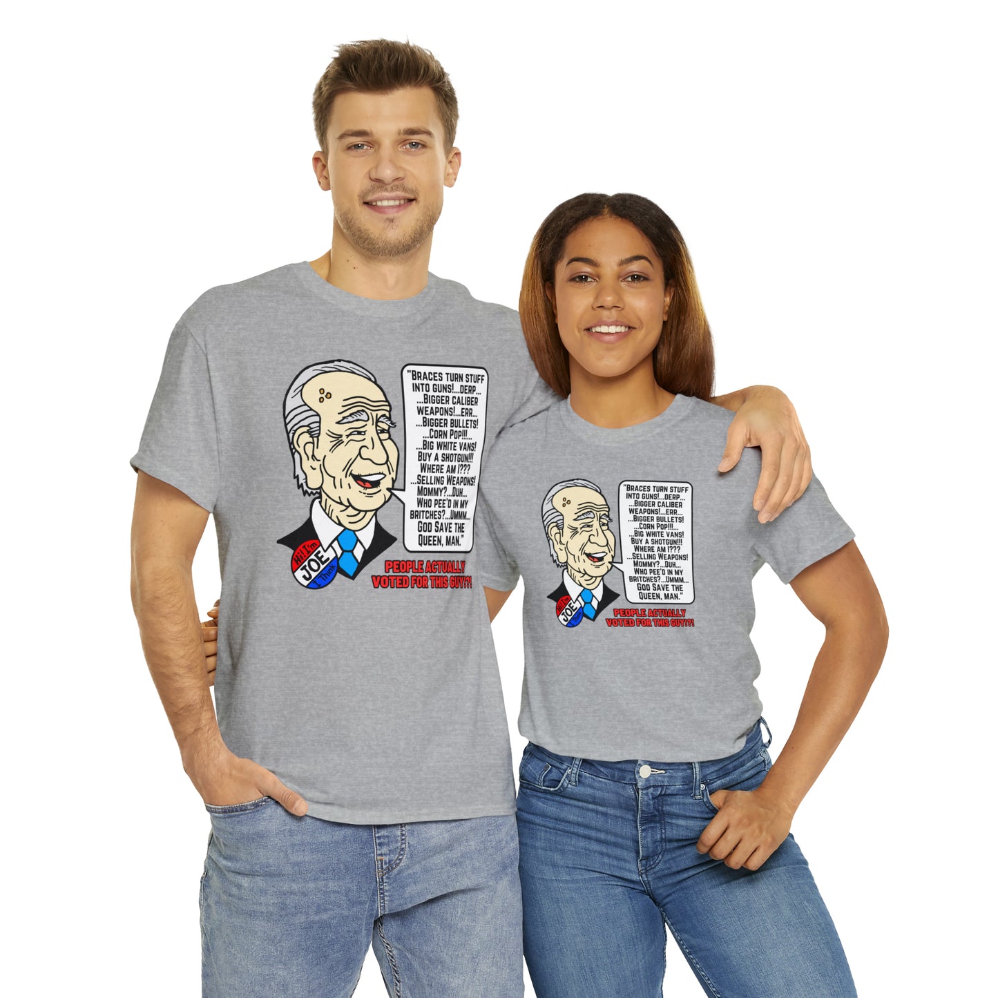 Biden Talk Unisex Heavy Cotton Tee