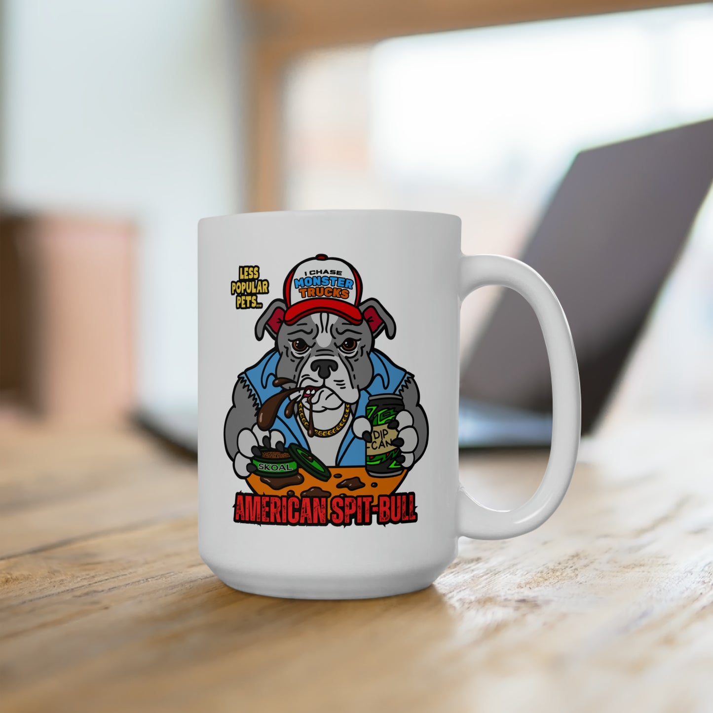 American Spit-Bull! Ceramic Mug 15oz