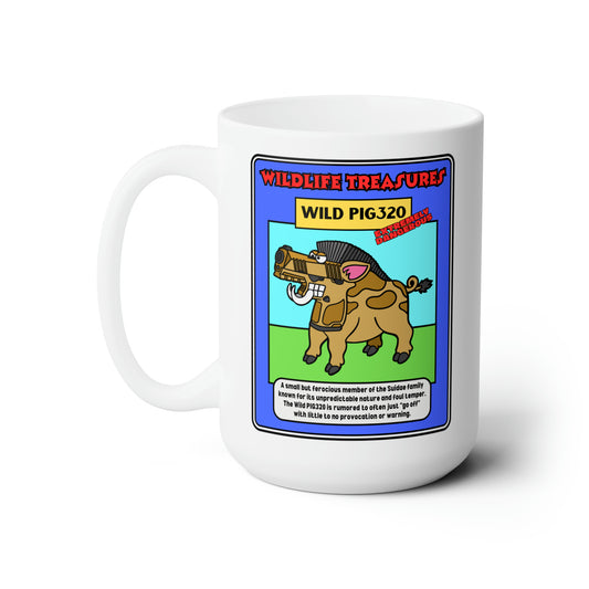 Wild Pig320 Ceramic Mug 15oz