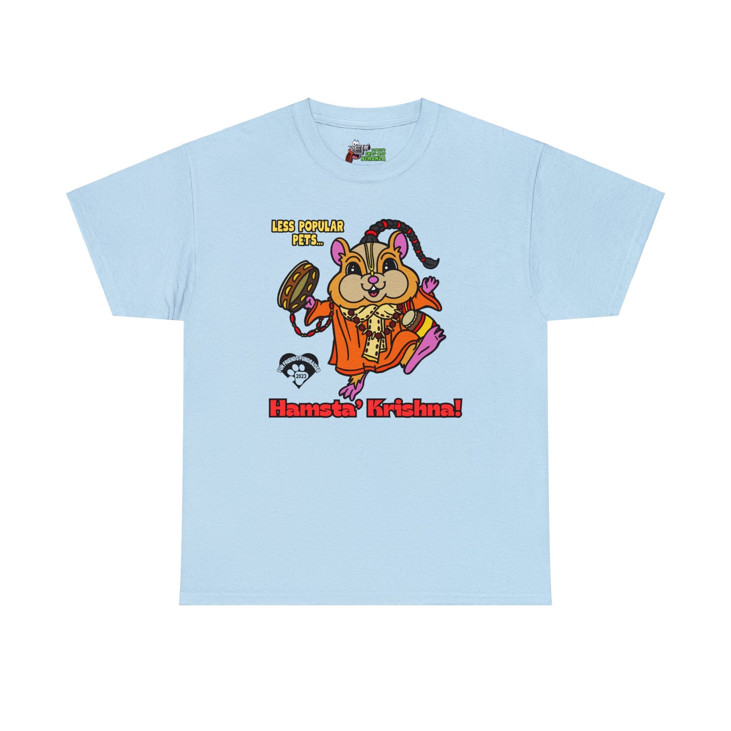 Hamsta' Krishna! Unisex Heavy Cotton Tee