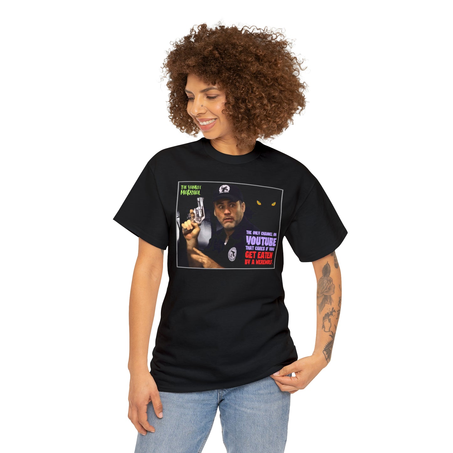 Werewolf Wary Unisex Heavy Cotton Tee