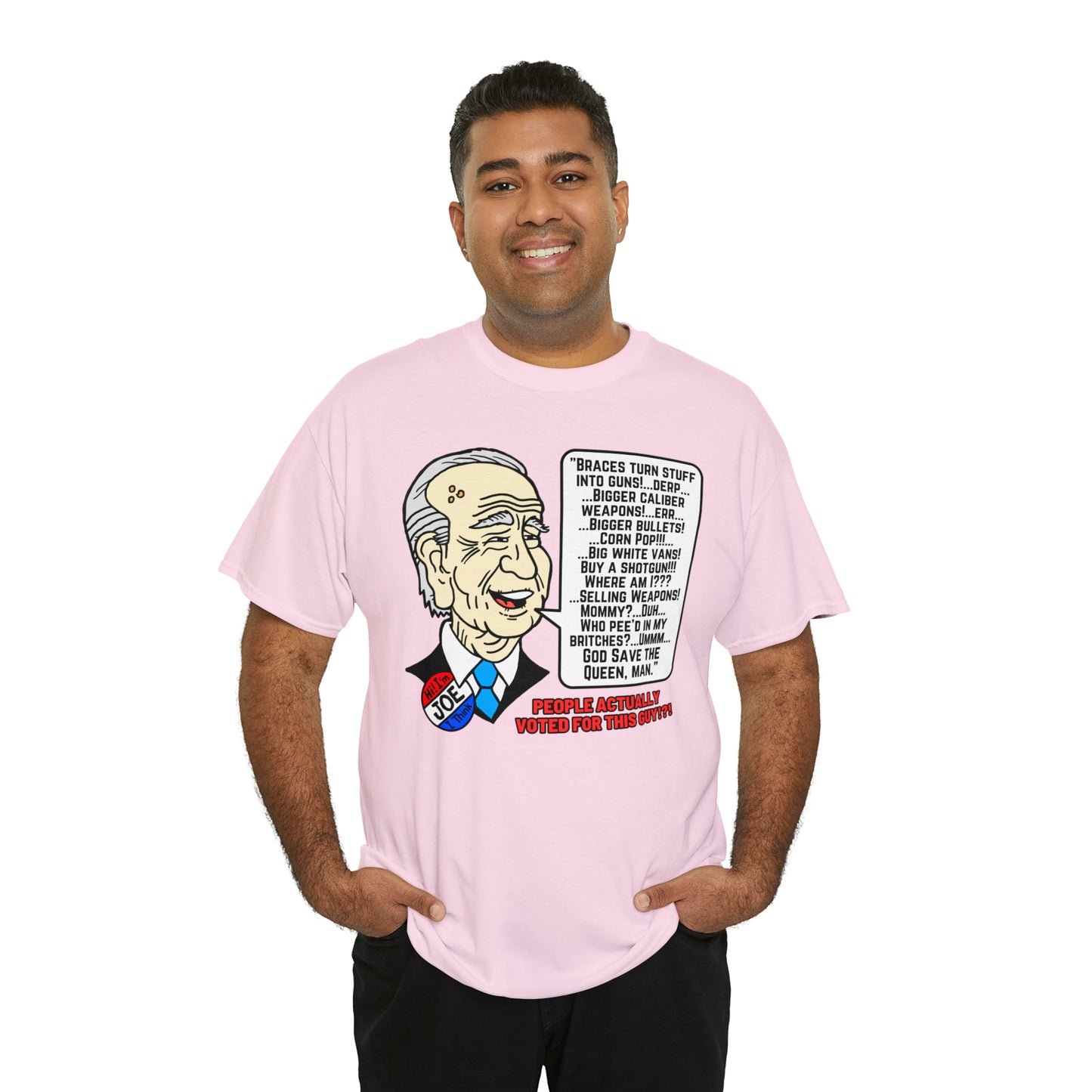 Biden Talk Unisex Heavy Cotton Tee