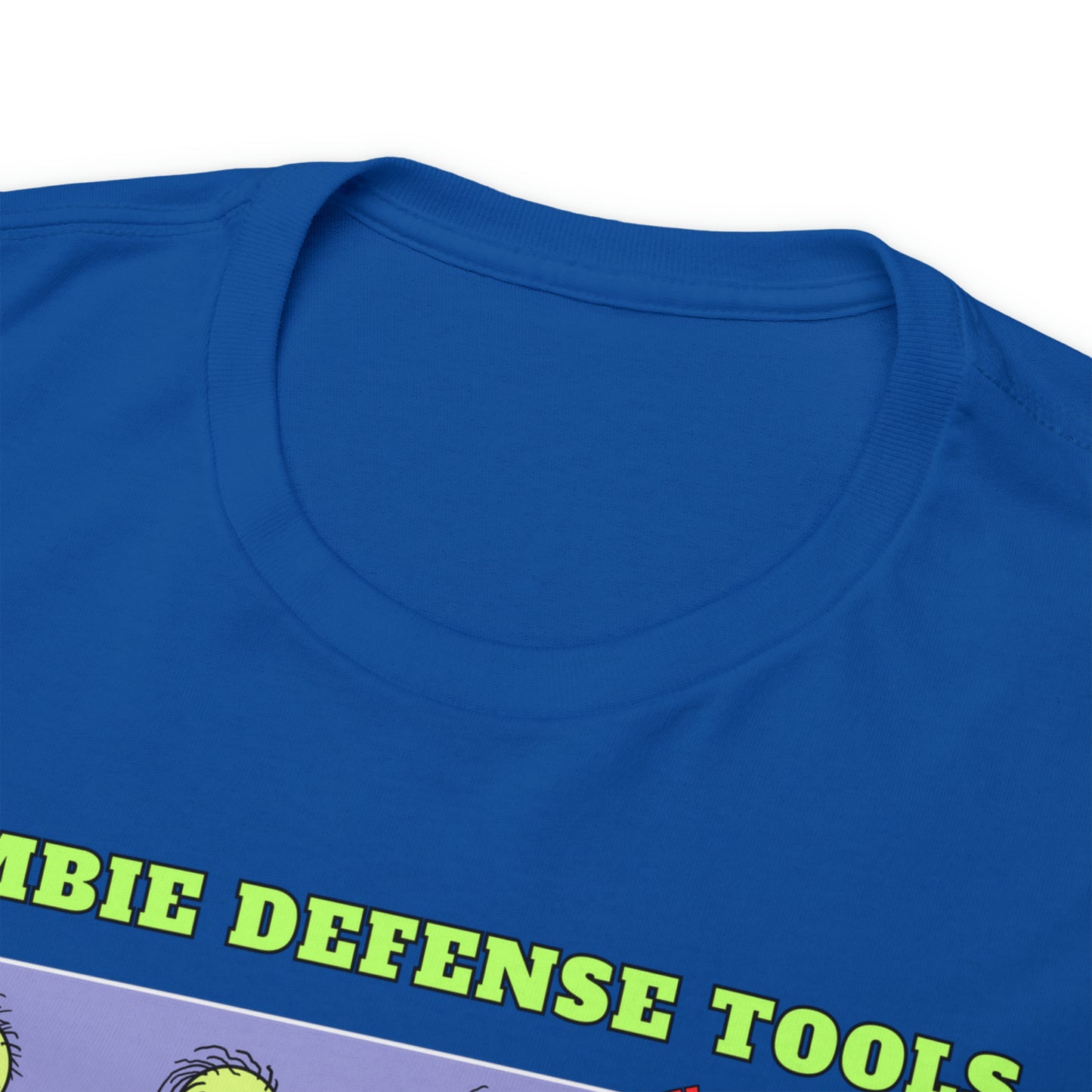 Zombie Defense Tools Unisex Heavy Cotton Tee