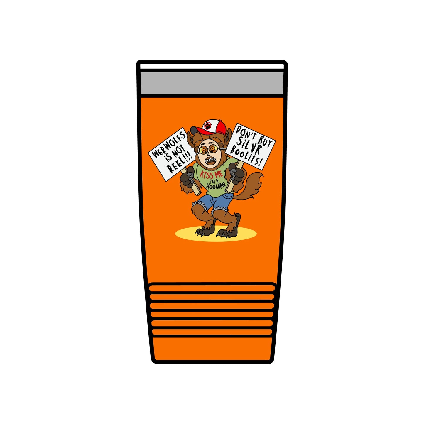 Werwolfs is Not Reel! Insulated Tumbler, 20oz