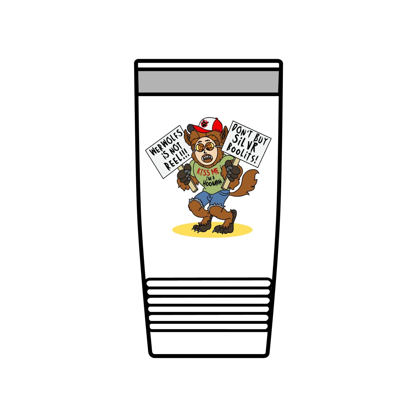 Werwolfs is Not Reel! Insulated Tumbler, 20oz