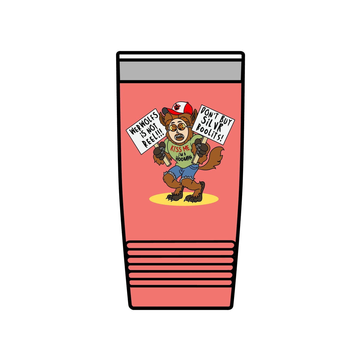 Werwolfs is Not Reel! Insulated Tumbler, 20oz