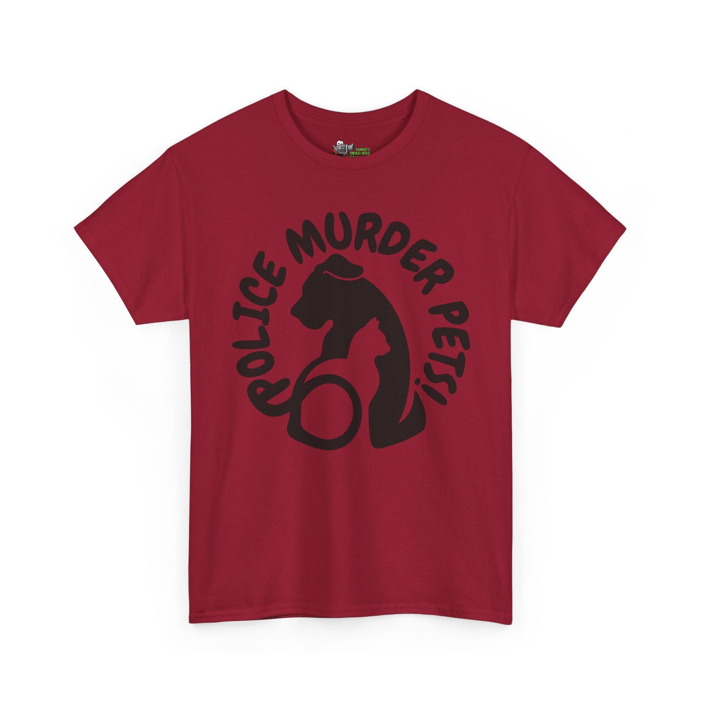 Police Murder Pets! Unisex Heavy Cotton Tee