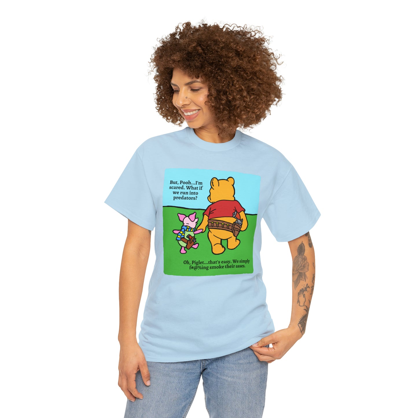 Pew & Piglet Unisex Heavy Cotton Tee