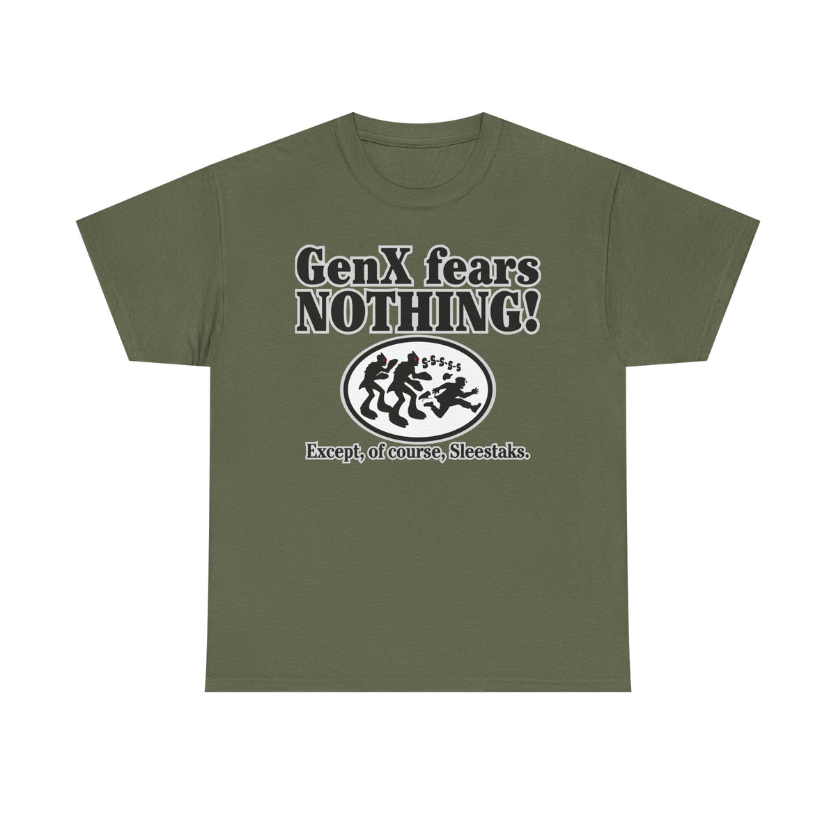 GenX and Sleestaks! Unisex Heavy Cotton Tee