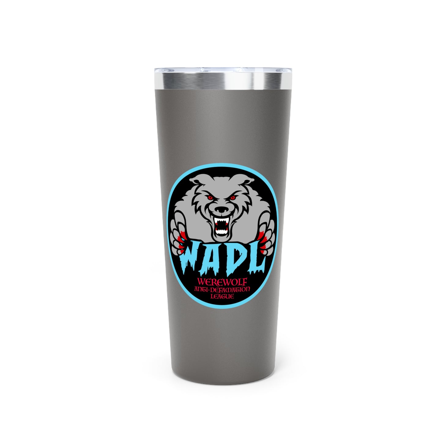 Chic Copper Tumbler - W.A.D.L Design! (Werewolf Anti-Defamation League)