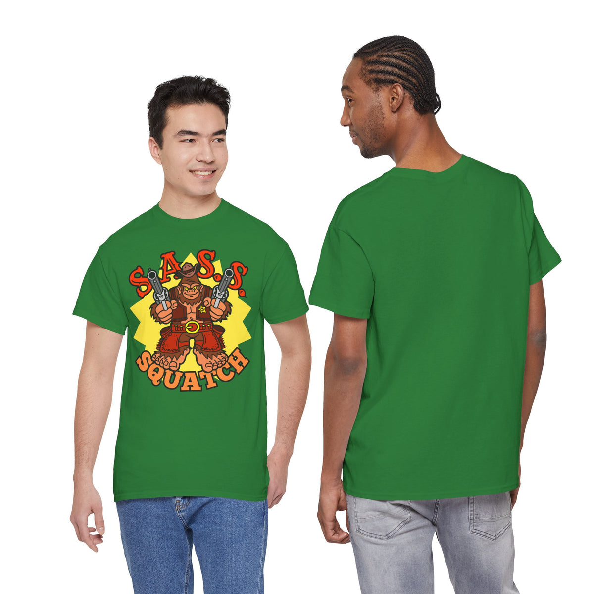 SASS-Squatch Unisex Heavy Cotton Tee